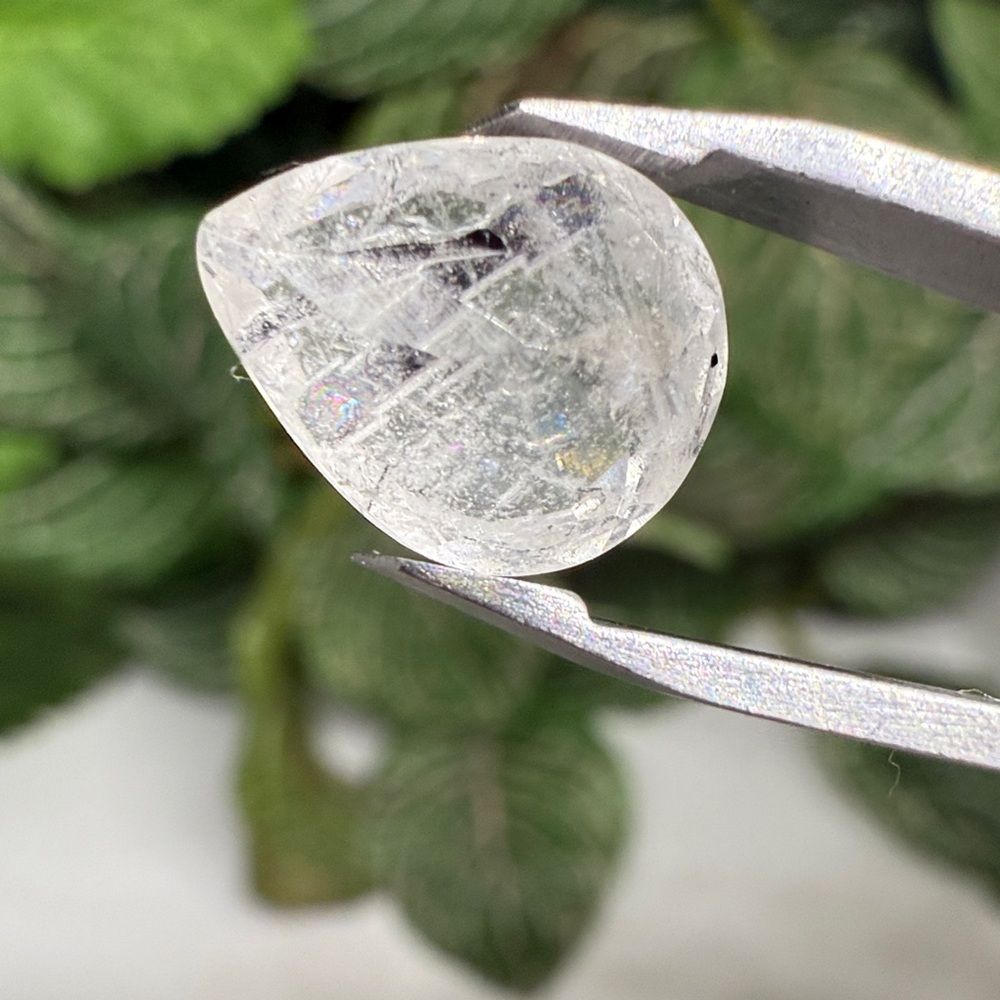Pear Rutile Quartz - Picture 2 of 2